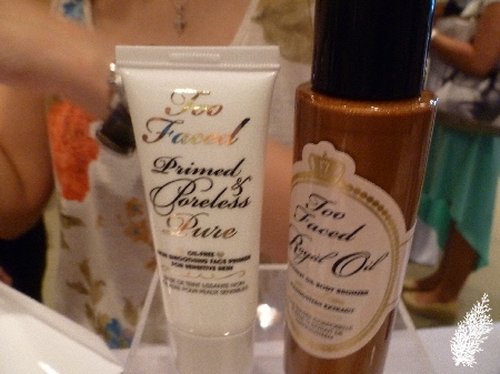 Too Faced Primed & Poreless Pure and Royal Oil