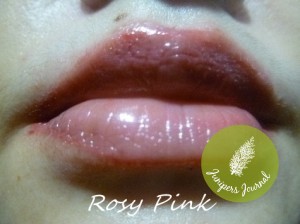 rosy pink