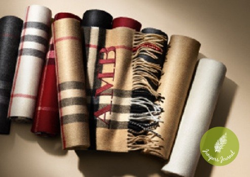 The Burberry Scarf Bar - Classic Cashmere Scarve_001