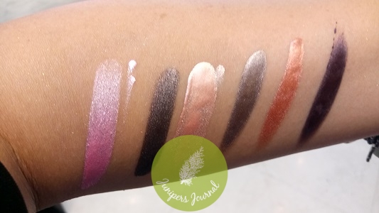 Metalizer swatches
