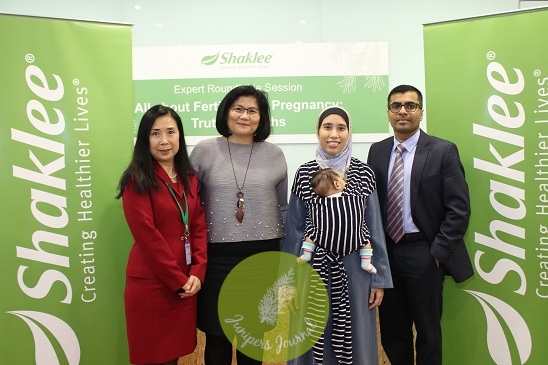 (From left to right) Dr Sonhee Park, Senior Research Scientist in Research & Development of Shaklee Corporation; Ms Helen Lam, President of Shaklee Malaysia, Dr Nurzarina Abdul Rahman, Founder and Certified Lactation Counsellor of Gravidities Consultancy; Dr Mathi Arasu Muthusamy, Fertility Specialist & Medical Director of Fertility Associates 