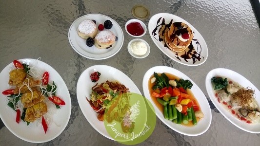 An array of sweet and savoury treats at Hotel Istana KL High Tea Buffet