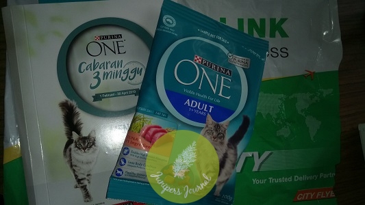 Thumbs Up To Purina Malaysia For Such Speedy Delivery Of Sample