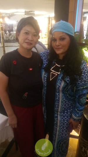 With Haritha Shan of Wycon Cosmetics Malaysia