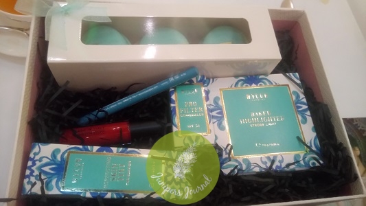 Everyone went home with a goody box of Mirage Summer Collection products