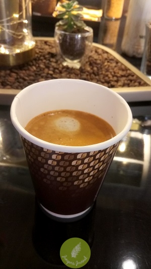 Black coffee Nescafe Gold