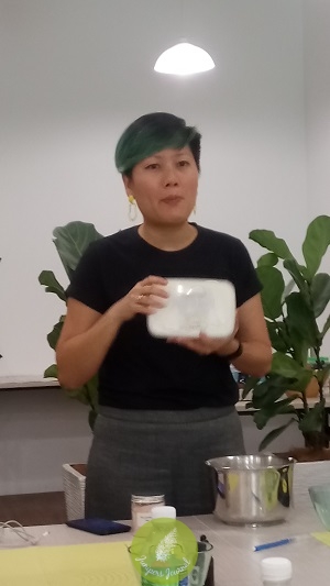 Founder of Creativiti Leong Wei Yein explains the Melt & Pour Soap method