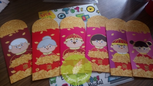 edeem a set of 6 collectable Ang Pow packets when you spend a minimum of RM168 in 2 combined receipts