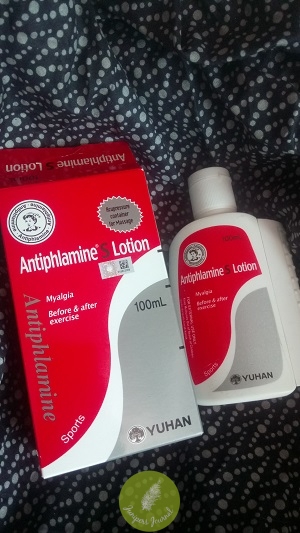 Antiphlamine S Lotion for strains and sprains