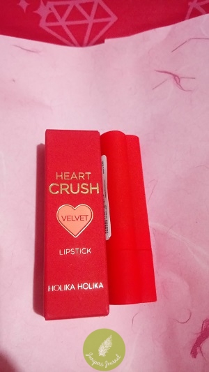 Holika Holika heart crush lipstick creamy velvet