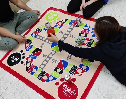 Make better bonding moments during this #StayAtHome period with a Carlsberg 120cm x 120cm board game mat applicable to CNY bundle purchases on Lazada, Shopee and Potboy