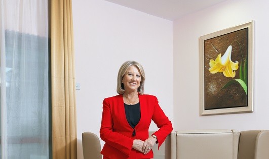 Editorial Photoshoot of Dr. Trish Hogan, CEO of Ramsey Sime Darby Medical Group Malaysia