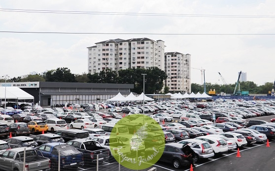 The Yard at myTukar’s Retail Experience Centre, featuring over 1,000 vehicles 