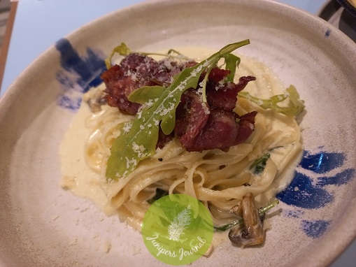 Fettucine Carbonara RM17