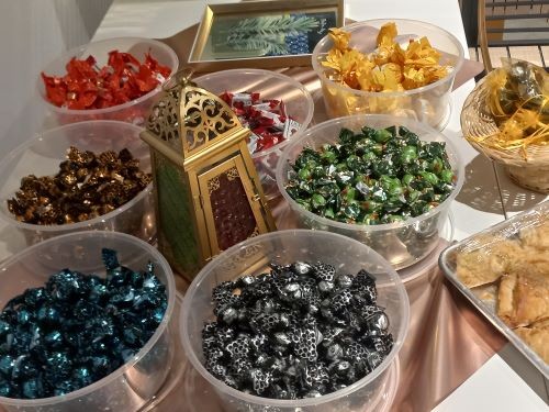 Abraj Sweets look like bejewelled candies