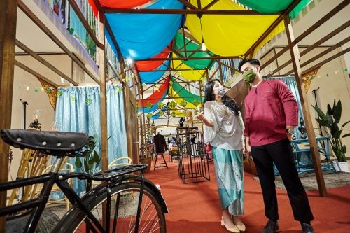 Visit the Raya Craft Market at Ground Atrium where Fahrenheit99 partners with Kraftangan Malaysia