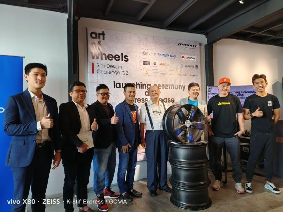 Group Photo at the Official Launch of ‘Art of Wheels – Rim Design Challenge 2022’