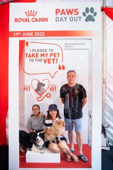 Paws Day Out : owners pledge to take their pets to the vet
