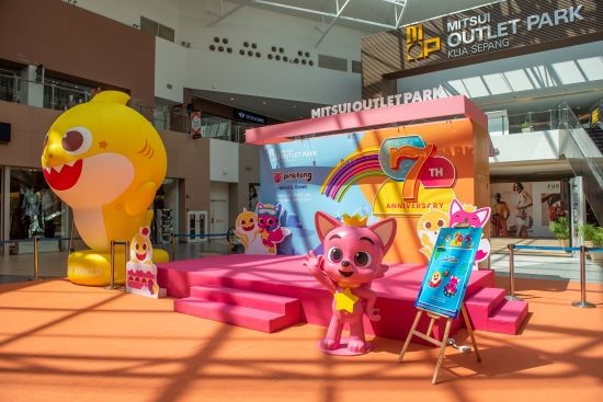 Meet & greet session with Pinkfong and Baby Shark will be held during those 4 days