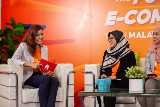 Azaria Tagaya Moderator, Hanita Sayuti Shopee Bintang Seller, Syazwani Md Saad, Shopee Affiliate