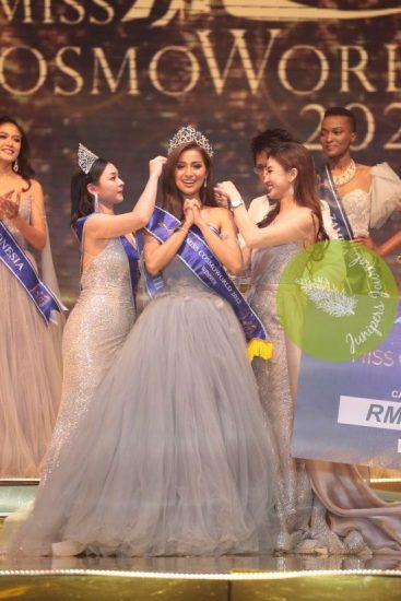 Crowning of Miss CosmoWorld 2022, Miss Meiji Aculana Cruz from the Philippines 