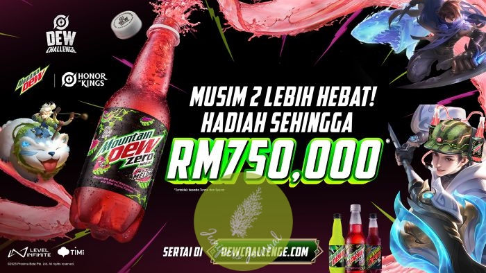 The Battle Levels Up: Mountain Dew And Honor Of Kings Unleash Dew Challenge Season 2 With An Expanded National Push