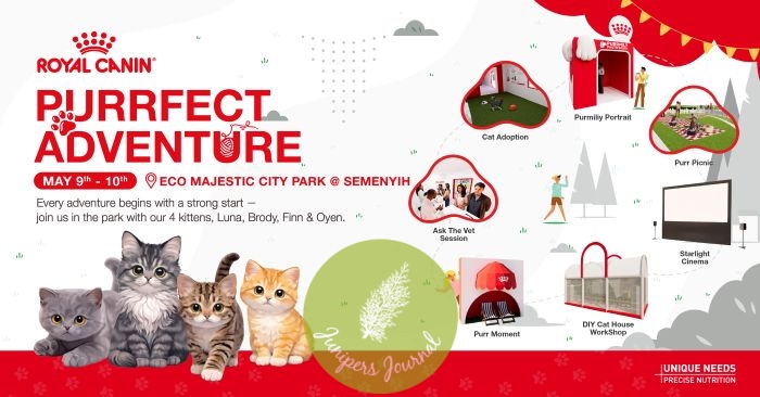 Royal Canin To Launch “Purrfect Adventure”, A Two-Day Outdoor Experience Celebrating Every Pet’s Start Of Life Journey