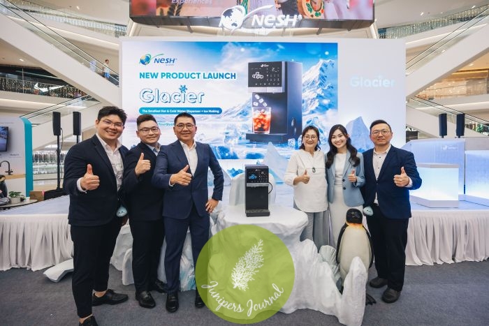 NESH’s NEW “Glacier”, The Malaysia Book Of Records Holder For Smallest Ice-Dispensing Water Filter Machine