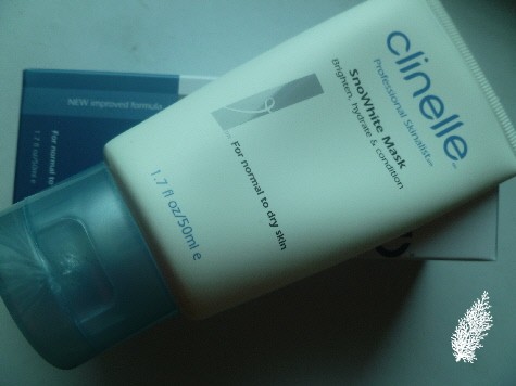 Clinelle SnoWhite Mask