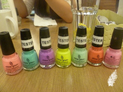 China Glaze Neons & Textures