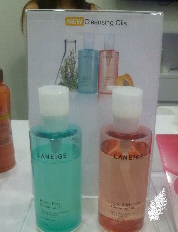 New Laneige Cleansing Oils