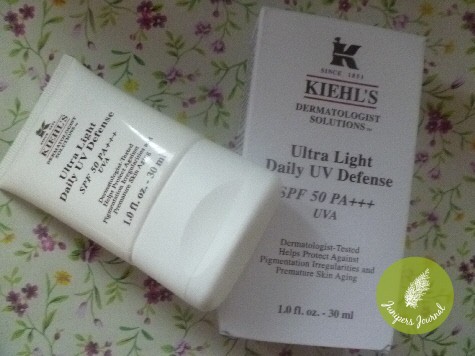 It’s April Fool’s Day But This Is For Real : Kiehl’s Ultra Light Daily UV Defense SPF50 PA+++  Giveaway