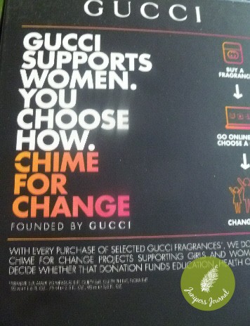 Gucci Chime For Change Campaign 2014