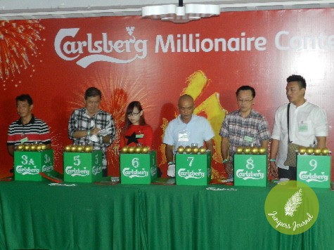 First Carlsberg Millionaire