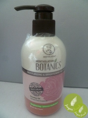 Mentholatum Botanics Moisturising And Brightening Face Wash