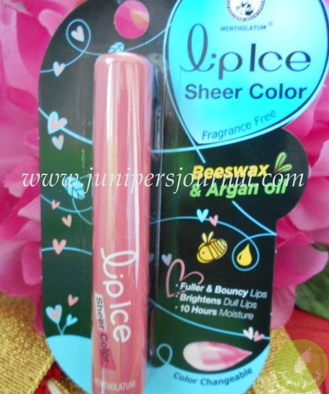 Lipice Sheer For Natural Sheer Pink Lips