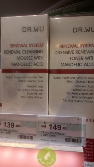 Dr. Wu Renewal Cleansing Mousse With Mandelic Acid