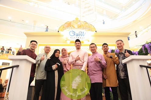 Quill City Mall Raya Kasih & Cinta Corporate Social Responsibility Initiative With Fattah Amin & Nur Fazura