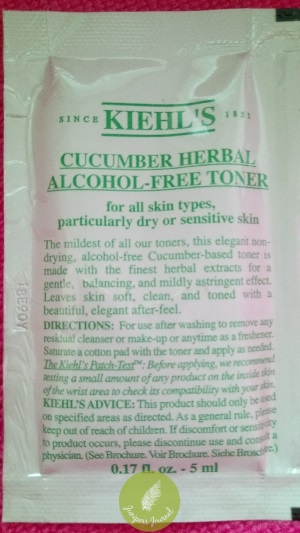 Kiehl’s Cucumber Herbal Alcohol-Free Toner