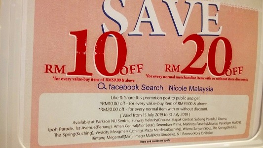 If Only There Were More Good Offers Like This From Nicole Malaysia