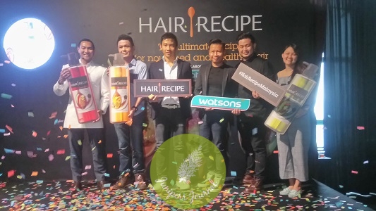 Natural Shampoo & Treatment Collection Hair Recipe Launched