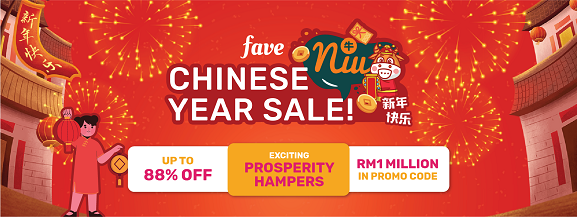 Feast With Fave’s Ox-spicious Chinese New Year & V-Day Deals This MCO —  88% In Savings And Cashback