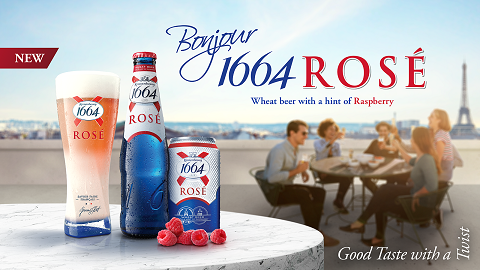 Say “Bonjour, 1664 Rosé!” to 1664’s Newest Wheat Beer
