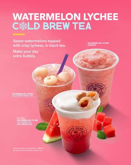 Beat The Summer Heat With Exquisite Cold Brew Teas From The Coffee Bean & Tea Leaf® Malaysia
