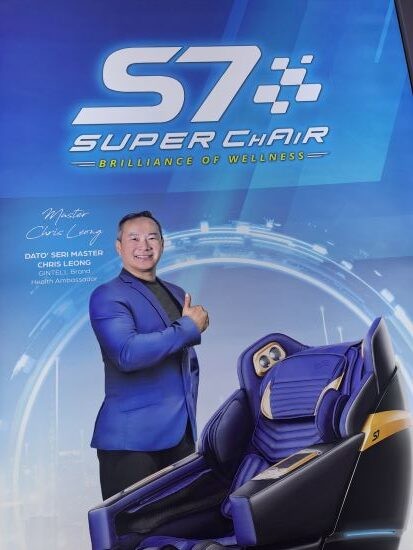 Full Body Airbags Massage With Gintell S7 SuperChair