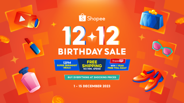 Shopee’s 12.12 Birthday Sale Offers Exclusive Prizes And Rewards