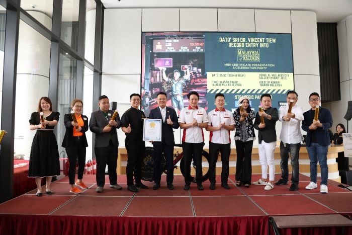 KL Wellness City’s Executive Director Awarded The Malaysia Book of Records Entry