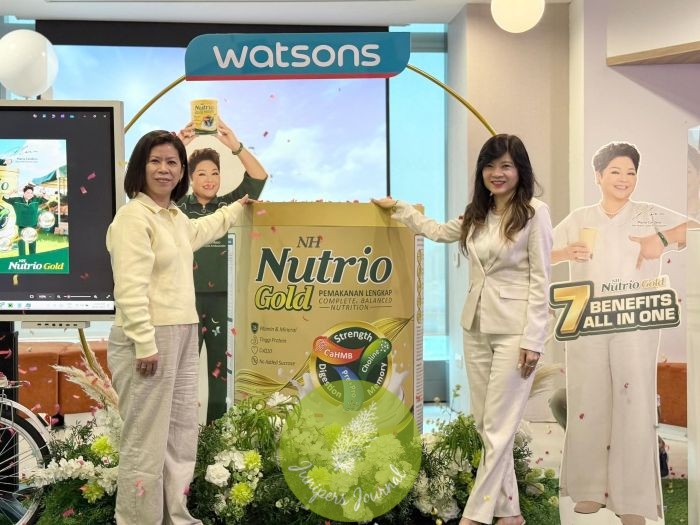 NH Launches NH Nutrio Gold—A Complete And Balanced Nutrition Drink, Endorsed By Maria Cordero Exclusively At Watsons Malaysia