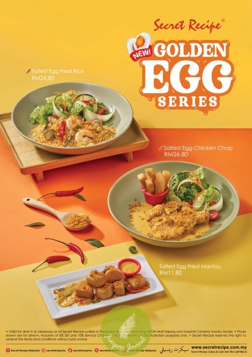 Gonna Be, Gonna Be Golden! Secret Recipe Unveils New Golden Egg Series To Welcome The New Year