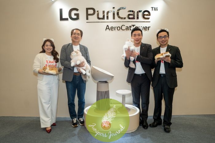 LG Malaysia Introduced Malaysia’s First Cat-Specific Air Purifier, LG PuriCare™ AeroCatTower